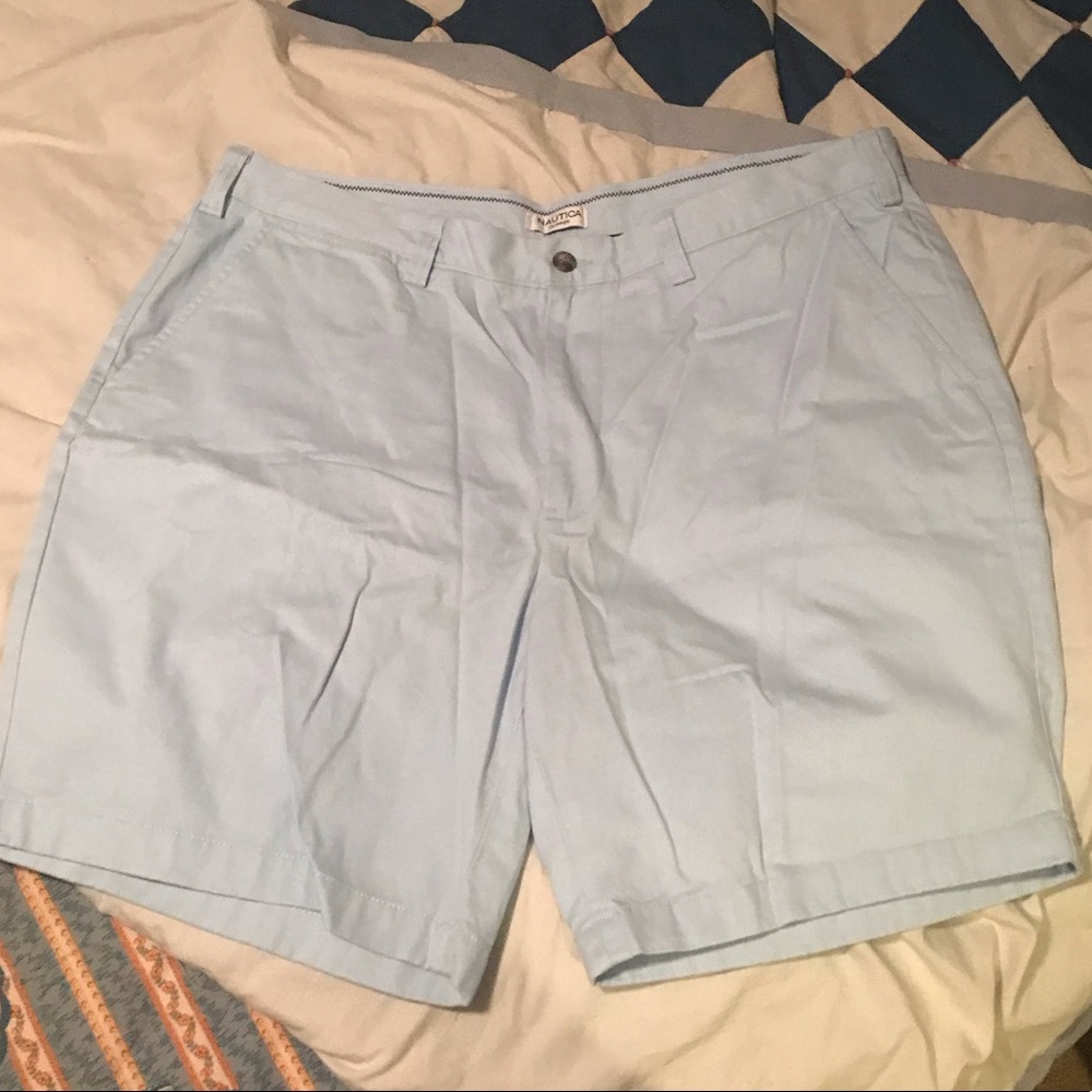 Nautica light blue shorts. Size 40W